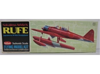 Guillow's Nakajima A6M2-N Rufe Japanese WW3 Floatplane Flying Model Kit.