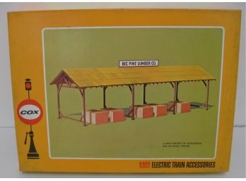 Vintage Cox Ho Scale Big Pine Lumber Company Lumber Shed 6234-5 Never Assembled