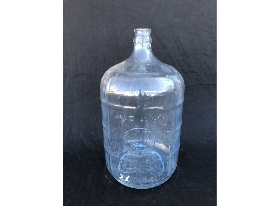 Glass Great Bear Water Jug, Reusable, Vintage