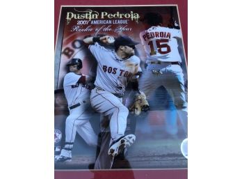 Dustin Pedroia Framed Rookie Of The Year