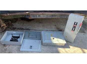 Assorted Electrical Panel Lot