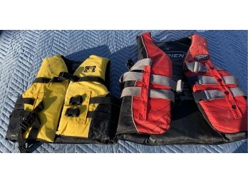 Obrien Life Jacket And Body Glove Life Jacket