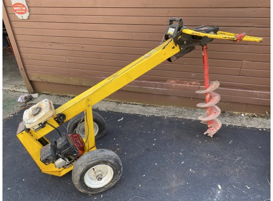 Ground Hog Towable Hydraulic Auger Drill