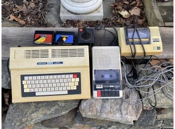 Vintage Radio Shack Tandy TRS-80 Color Computer 2 And Accessories