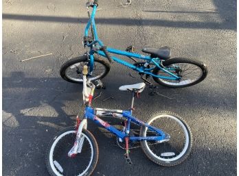 2 Boys Bicycles