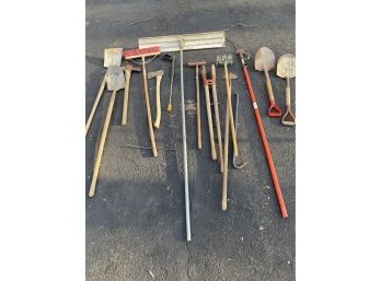 Collection Of Gardening Tools