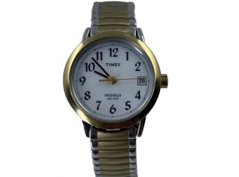 Timex Gold And Silver Link Ladies Watch