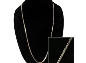 Sophisticated Barrel Clasp Necklace