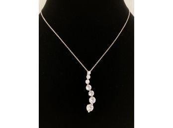 Sterling Silver Journey Necklace