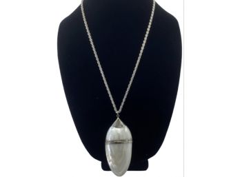 Mother Of Pearl 'Hide-a-way' Pendant Necklace