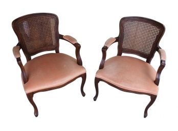 Pair Of French Bergere Chairs