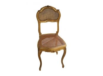 Amazing RJ Horner & Co. Petit Gilt Chair