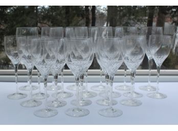 Beautiful Collection Of Crystal Stemware
