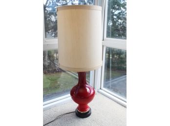 Awesome Red Mid-Century Modern Lamp