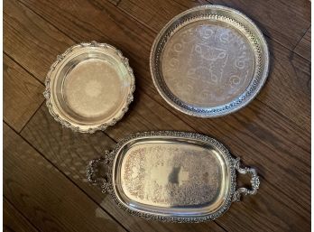 Antique Silverplate Serving Pieces