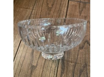 Stunning Vintage Cut Glass Fruit Bowl