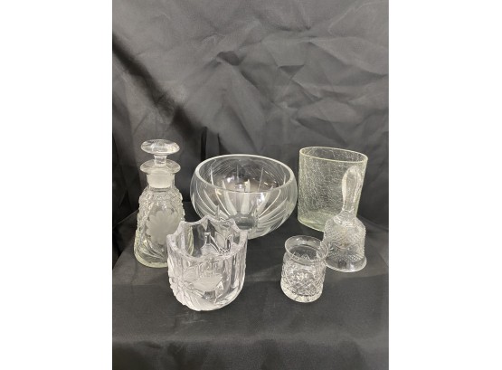 Group Of   Crystal/glass Items