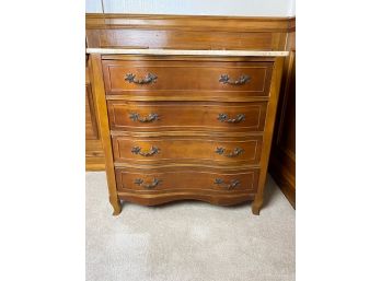 Vintage Marble Topped Chest