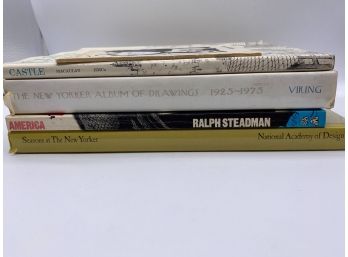 Collection Of Books On Drawing