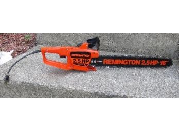 Remington 16' Bar 2.5hp Electric Chainsaw - Just In Time To Clean Up The Yard