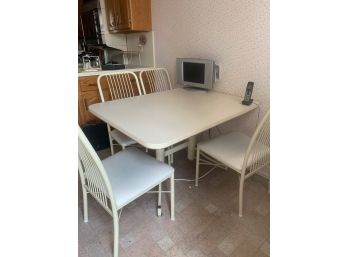 Kitchen Table With 4 Chairs 47-1/2x35-1/2x29