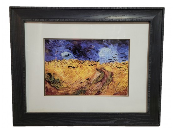 Vincent Van Gogh Litho - Wheatfield With Crows