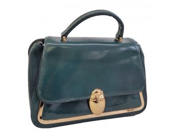 Tory Burch Green Leather Handbag