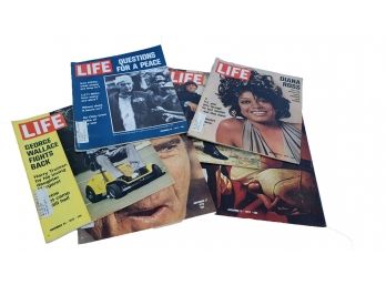 Vintage Life Magazine Lot 1972