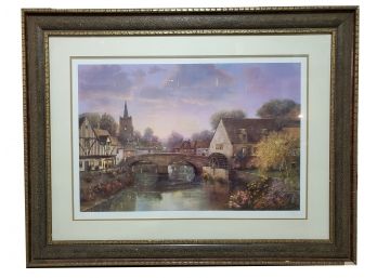 Hand Signed Alexander Sherman Litho - The Mill Pond
