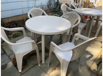 Outdoor Patio Table And 4 Chairs (Coordinating Set Available)