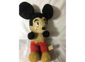 Stuffed Antique Mickey Mouse