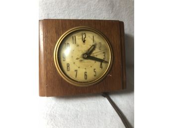 General Electric Wood Clock