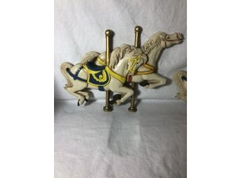 Vintage Plastic Carousel Horses