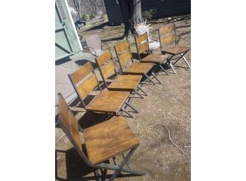 Wood / Metal Chairs
