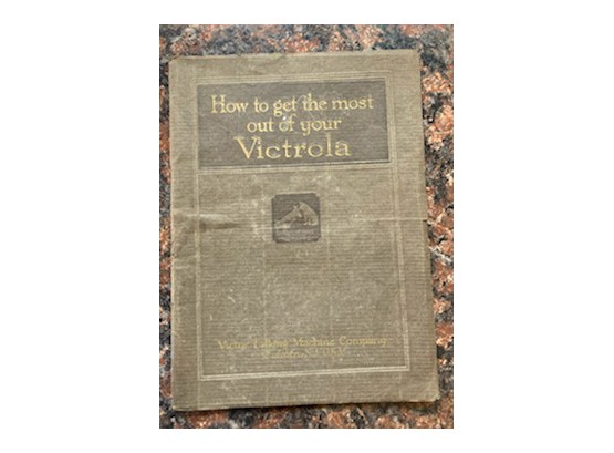 1919 VICTOR TALKING MACHINE COMPANY Brochure
