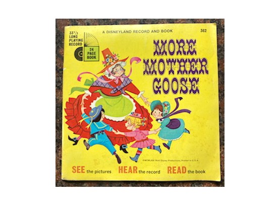 Vintage 'MORE MOTHER GOOSE' Record With Sleeve