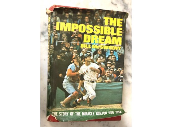 RED SOX BOOK ' The Impossible Dream', 1968 By Bill McSweeney