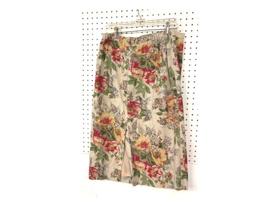 Classic FLORAL SKIRT
