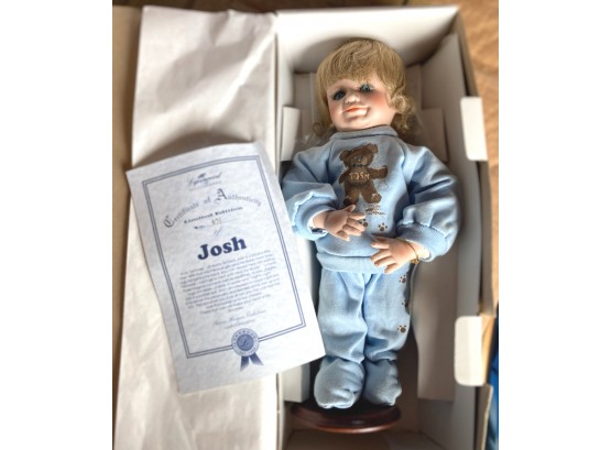 Boxed 'Dolls By Jerri',  PAUL,  With Certificate