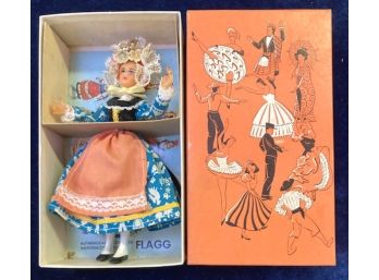 Vintage FLAGG AND COMPANY Flexible Play Doll With ORIGINAL BOX