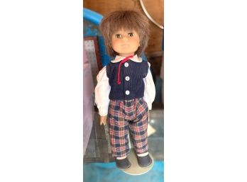 ADORABLE 'WERNICKE' Boy Doll, Madee In Western Germany
