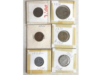Various Vintage & Old Coins