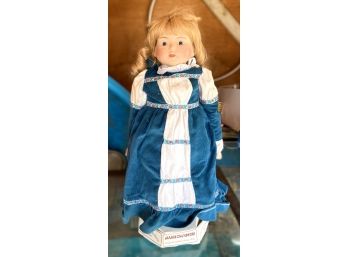 1979 'ARLESFORD' Girl Doll With Sausage Curls, Made In England