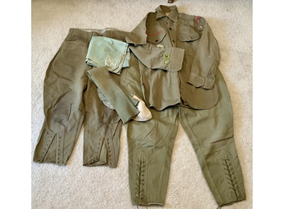 Vintage Boy Scout Uniform ~ LATE  1930s ~  5 Pcs.