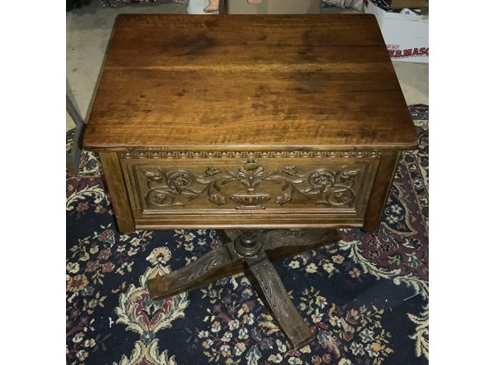 Pedestal Table/Cabinet