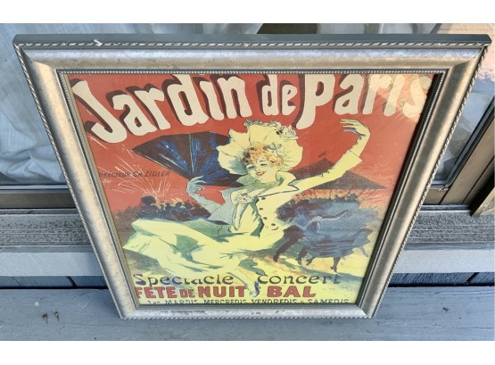 Jardin De Paris ~ Concert Poster ~