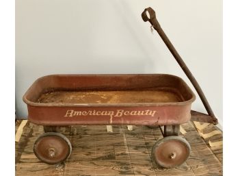 Vintage  American Beauty Wagon