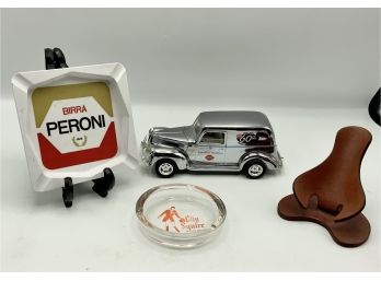 Leather Pipe Holder, Dairy Queen 60th Anniversary Truck & More