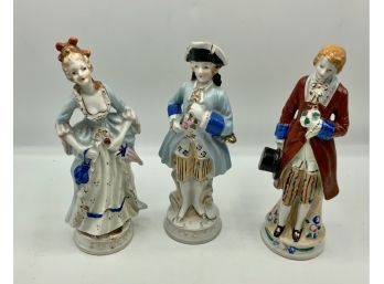 Vintage Colonial Porcelain Figurines