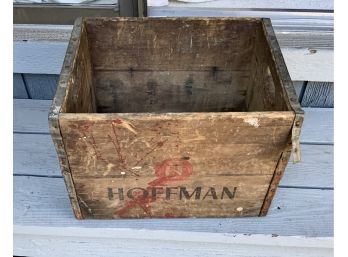 Vintage Hoffman Beverage Crate